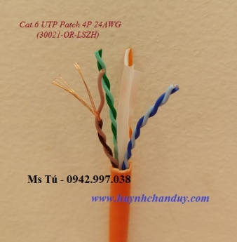 Cáp mềm camera trong thang máy (Hosiwell Cable/Thái Lan), 305m/cuộn