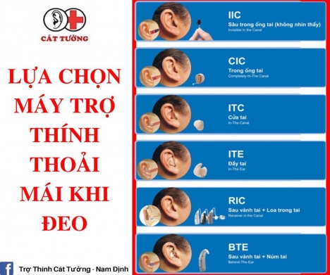 Lựa chọn máy trợ thính thoải mái khi đeo