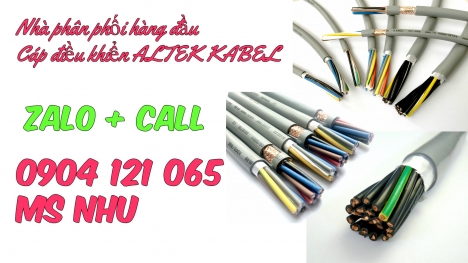 Cáp điều khiển altek kabel bọc lưới chống nhiễu