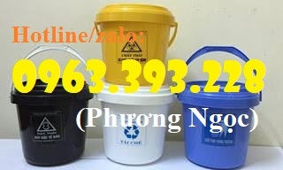 Xô y tế, xô đựng vật sắc nhọn,xô đựng rác thải y tế