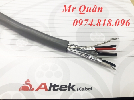 Cung cấp dây tín hiệu âm thanh 20awg 1 pair shield