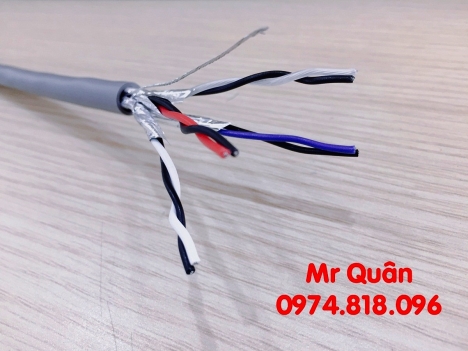 Cung cấp dây tín hiệu âm thanh 20awg 1 pair shield