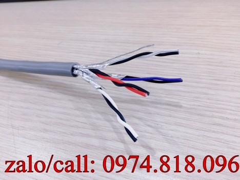 Cung cấp dây tín hiệu âm thanh 20awg 1 pair shield