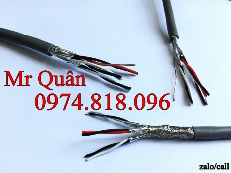 Cung cấp dây tín hiệu âm thanh 20awg 1 pair shield