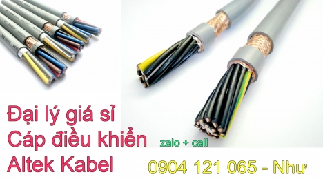 Cáp điều khiển altek kabel bọc lưới chống nhiễu