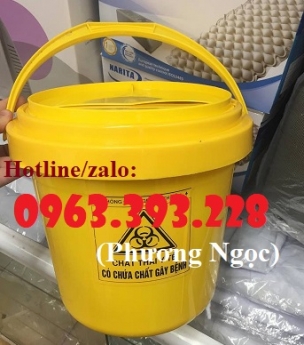 Xô y tế, xô đựng vật sắc nhọn,xô đựng rác thải y tế