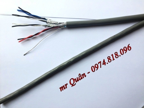 Cung cấp dây tín hiệu âm thanh 20awg 1 pair shield