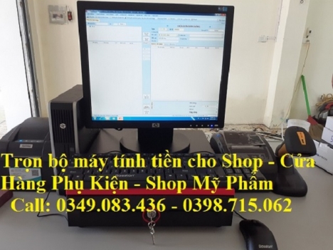 Chuyên bán máy tính tiền giá rẻ trọn bộ cho Shop thời trang tại Rạch Gía Kiên Giang 