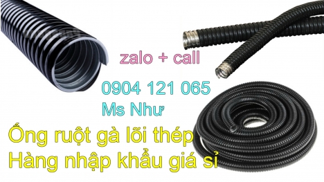 Đại lý ống ruột gà lõi thép phi 16, phi 20, phi 25, phi 32 giá rẻ