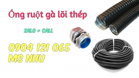 Đại lý ống ruột gà lõi thép phi 16, phi 20, phi 25, phi 32 giá rẻ