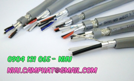 Đại lý cáp tín hiệu 1pair 18awg bọc lưới chống nhiễu