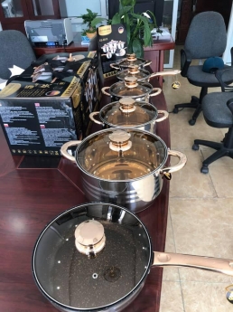 Bộ nồi ANGELBERG 6 món 12 chi tiết