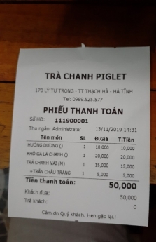 Full bộ thiết bị giá rẻ cho quán café tại Hà Tĩnh dùng để tính tiền