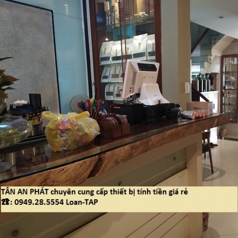 Free công lắp đặt cho quán café ở Tân Bình-HCM, full bộ máy Pos tính tiền giá rẻ