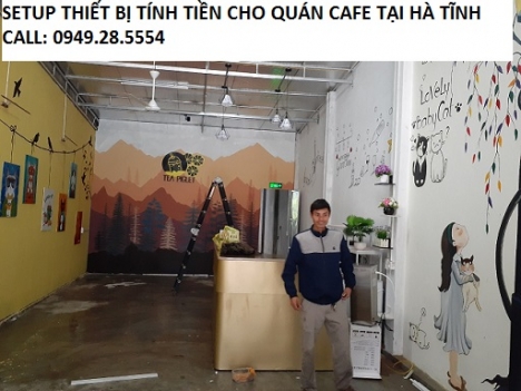 Full bộ thiết bị giá rẻ cho quán café tại Hà Tĩnh dùng để tính tiền