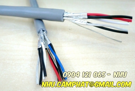 Đại lý cáp tín hiệu 1pair 18awg bọc lưới chống nhiễu
