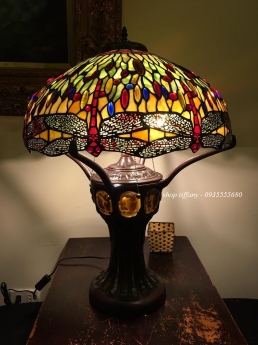 Thanh Lý đèn tiffany chuồn chuồn 2 thân.