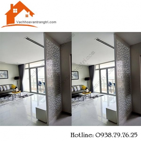 Hoa văn cnc đẹp bằng gỗ tạo thành những tấm vách ngăn