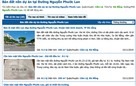 Nhận tin mở bán Nguyễn Phước Lan nối dài sớm nhất