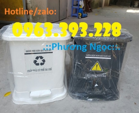 Thùng rác y tế đạp chân, thùng chứa rác thải lây nhiễm, thùng đựng rác thải y tế