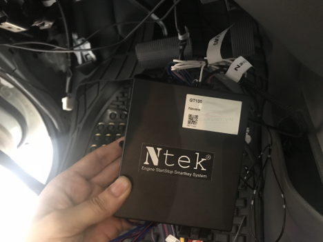 Navara khởi động xe thông minh với Start Stop Smartkey