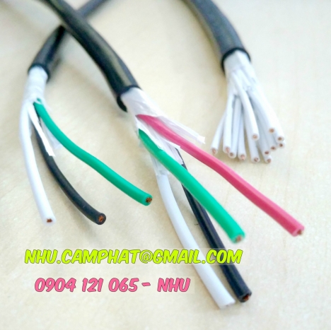 Cáp điều khiển sangjin 2x0.75, 2x0.5, 3x0.5, 6x0.5 giá rẻ