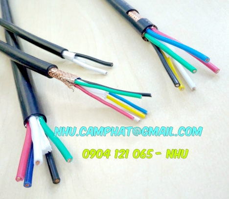 Cáp điều khiển sangjin 2x0.75, 2x0.5, 3x0.5, 6x0.5 giá rẻ
