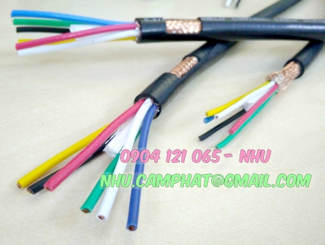 Cáp điều khiển sangjin 2x0.75, 2x0.5, 3x0.5, 6x0.5 giá rẻ