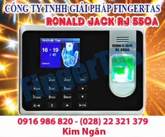 Máy chấm công vân tay RJ 550A hàng chính hãng