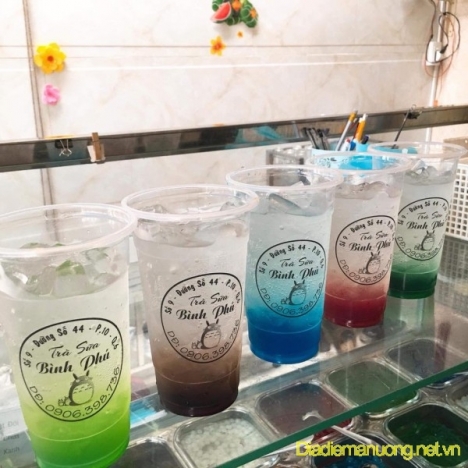 Quán Trà Sữa Ngon Khu Bình Phú Quận 6