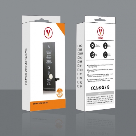 Pin vmas iphone 5/5S/5SE chính hãng tương thích với mọi IOS - Bh 18 tháng