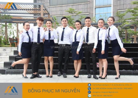 Mi Nguyễn chuyên sản xuất đồng phục công ty, áo khoác, áo thun, đồng phục học sinh, bảo hộ lao động