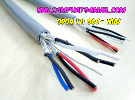 Cáp tín hiệu vặn xoắn chống nhiễu 1pair đến 4pair