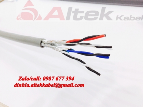 Cáp tín hiệu vặn xoắn theo cặp- Cáp tín hiệu vặn xoắn 22AWG