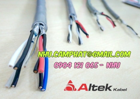 Cáp tín hiệu vặn xoắn chống nhiễu 1pair đến 4pair