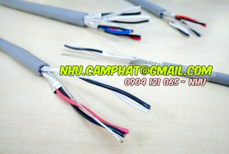 Cáp tín hiệu vặn xoắn chống nhiễu 1pair đến 4pair