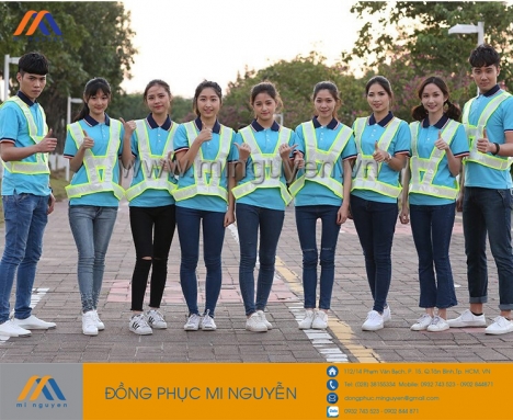 Mi Nguyễn chuyên sản xuất đồng phục công ty, áo khoác, áo thun, đồng phục học sinh, bảo hộ lao động