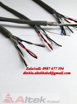 Cáp tín hiệu vặn xoắn theo cặp- Cáp tín hiệu vặn xoắn 22AWG