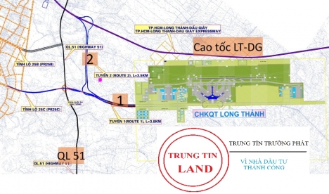 Cần bán Gấp lô Góc gần sân bay Long Thành 2 mặt tiền đẹp giá đầu tư.