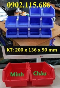 Kệ dụng cụ đa năng, khay linh kiện, khay nhựa xếp tầng, khay đựng dụng cụ,