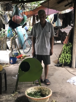 MÁY BĂM CHUỐI RAU BÈO, CỎ VOI MỊN 2019 Cải tiến tối ưu