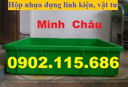 Thùng nhựa B9, thùng nhựa đựng phụ tùng, thùng nhựa đựng vật tư, thùng nhựa đựng hải sản,