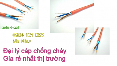 Cáp chống cháy thương hiệu châu âu, giá rẻ