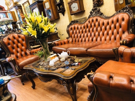 Bộ Sofa Pháp hàng có tuổi rất đẹp, quý tộc.