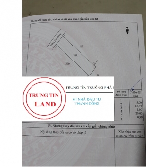 Cần bán Gấp 103,4 mét thổ cư, mặt tiền giá 1,23 tỷ tại Đồng Nai.