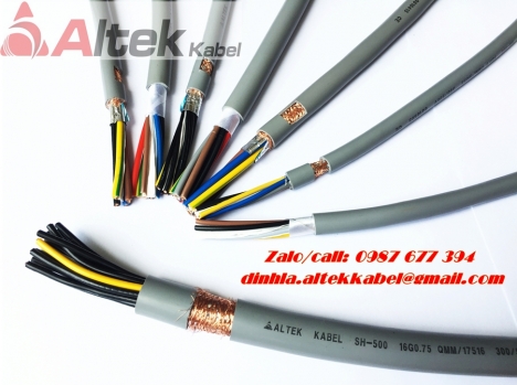 Cáp điều khiển lõi mềm PVC/PVC/Cu- Cáp nhập khẩu hàng có sẵn có sẵn