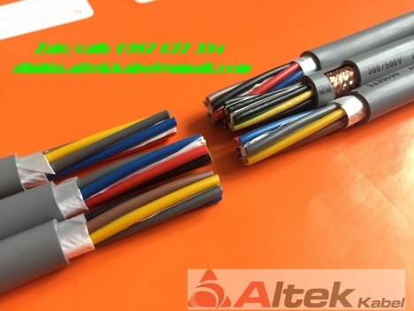 Cáp điều khiển lõi mềm PVC/PVC/Cu- Cáp nhập khẩu hàng có sẵn có sẵn