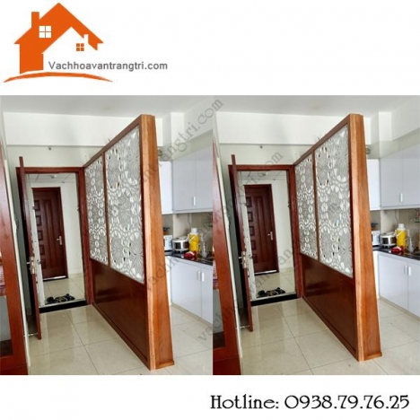 Mẫu vách ngăn bằng gỗ công nghiệp đẹp -đổi mới không gian