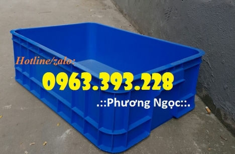 Thùng nhựa đặc B1, thùng nhựa cao 20, hộp nhựa cơ khí