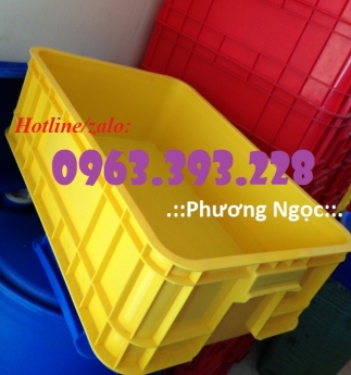 Thùng nhựa đặc B1, thùng nhựa cao 20, hộp nhựa cơ khí